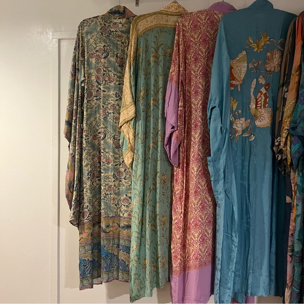 Spell Oasis NWT, Maisie, Jewel, and Atrium NWT kimono S/M with ties fits XXS-XL
